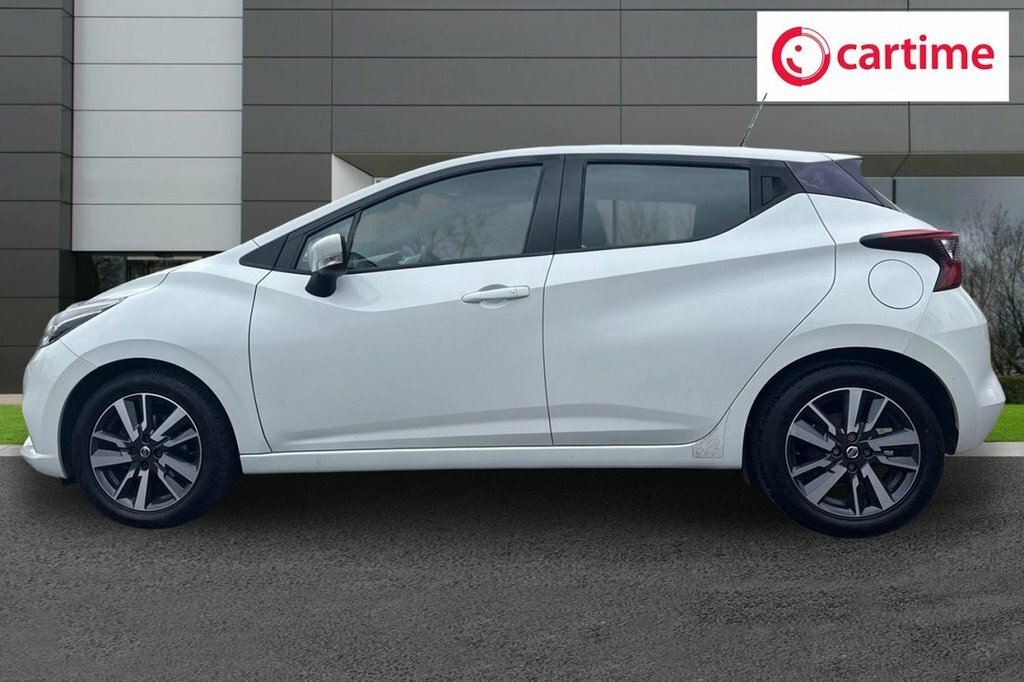 Nissan Micra Hatchback GK19LFA White #3