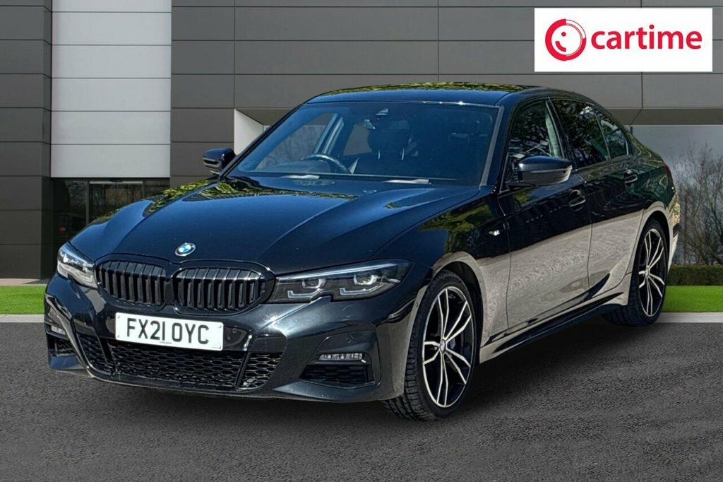 BMW 3 Series 2L M Sport FX21OYC Black #6