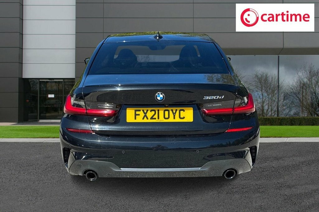 BMW 3 Series 2L M Sport FX21OYC Black #5