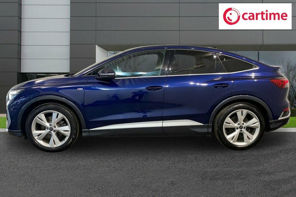 Audi Q4 E Tron Suv ML72VFK Blue #3