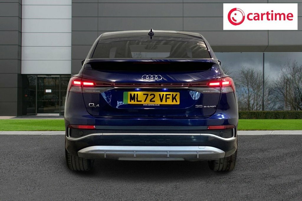 Audi Q4 E Tron Suv ML72VFK Blue #5