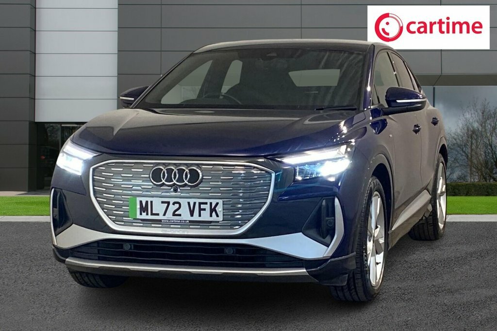 Audi Q4 E Tron Suv ML72VFK Blue #6