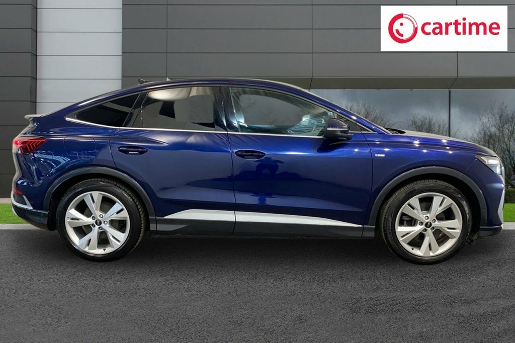 Audi Q4 E Tron Suv ML72VFK Blue #2