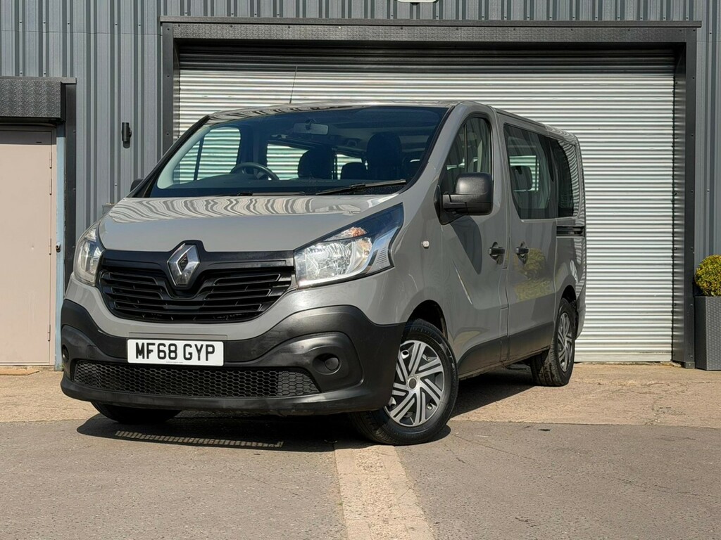 Renault Trafic Minibus 1.6 Sl27 Energy Dci 95 Business 2018 Grey
