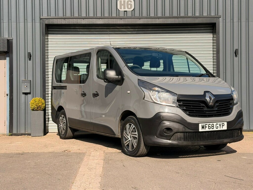 Renault Trafic Minibus 1.6 Sl27 Energy Dci 95 Business 2018 MF68GYP Grey #3