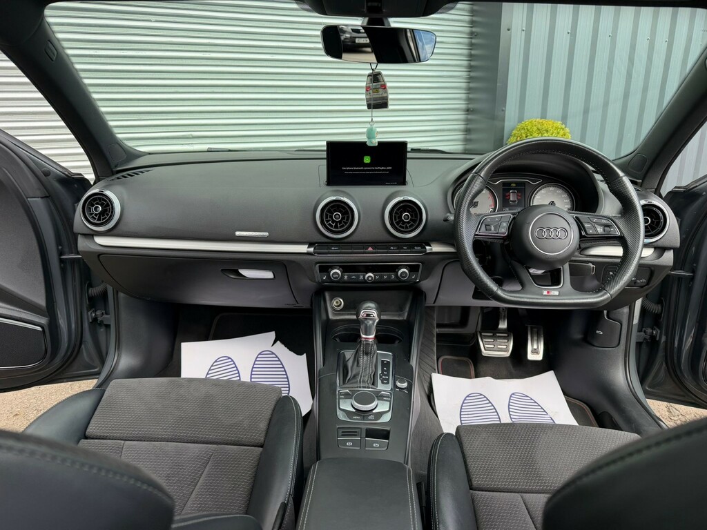 Audi S3 Hatchback 2.0 Tfsi Black Edition 2019 S333MKX Grey #6