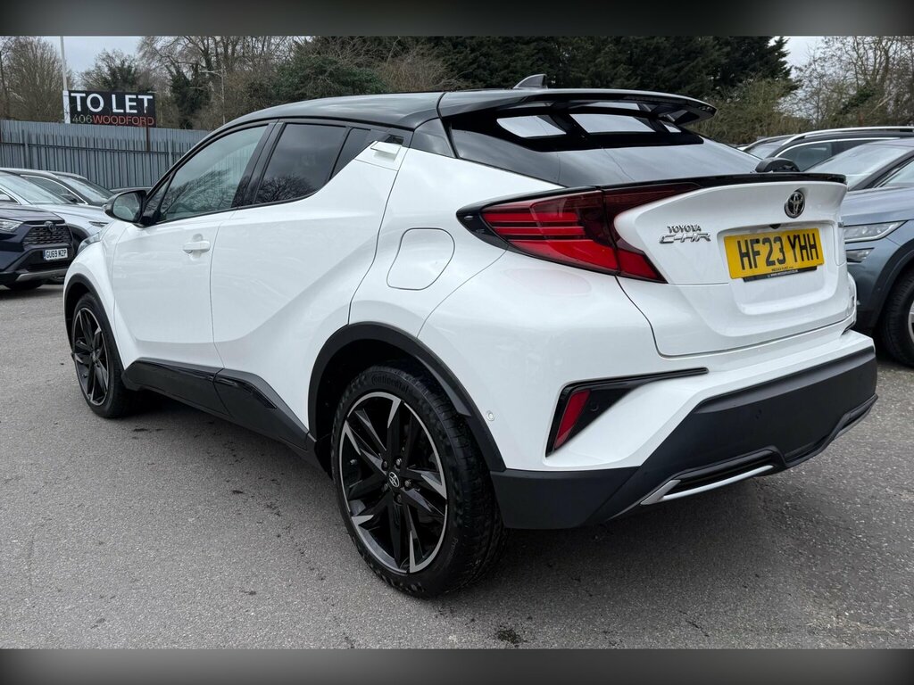 Toyota C-Hr 1.8 Vvt-h Gr Sport Cvt Euro 6 Ss HF23YHH White #4