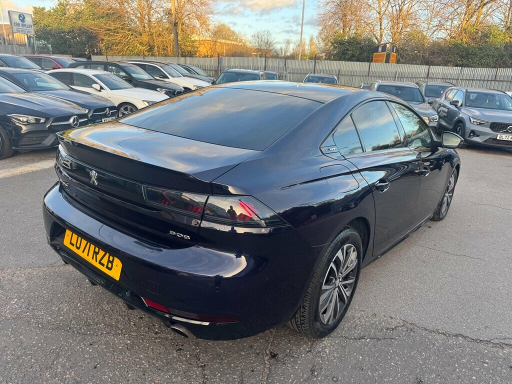 Peugeot 508 1.6 11.8Kwh Allure Premium Fastback E-eat Euro 6 LO71RZB Blue #4
