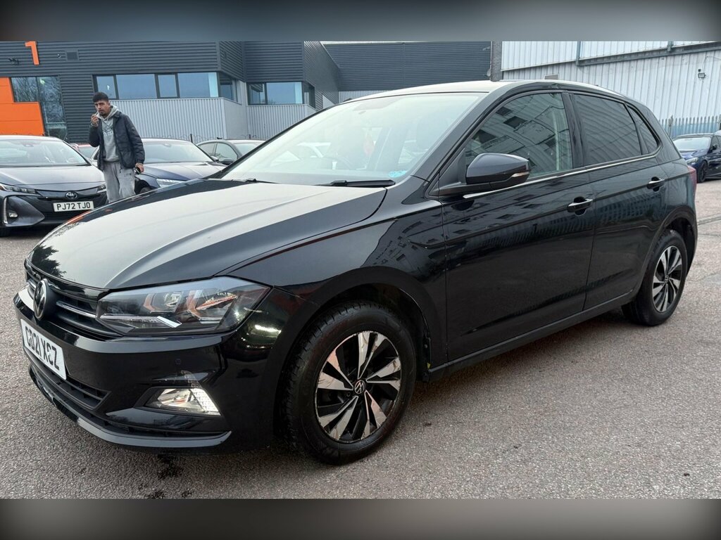 Volkswagen Polo 1.0 Tsi Match Dsg Euro 6 Ss GD21XCZ Black #3