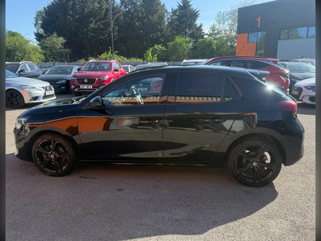 Vauxhall Corsa 1.2 Turbo Gs Euro 6 Ss DL23KBF Black #4