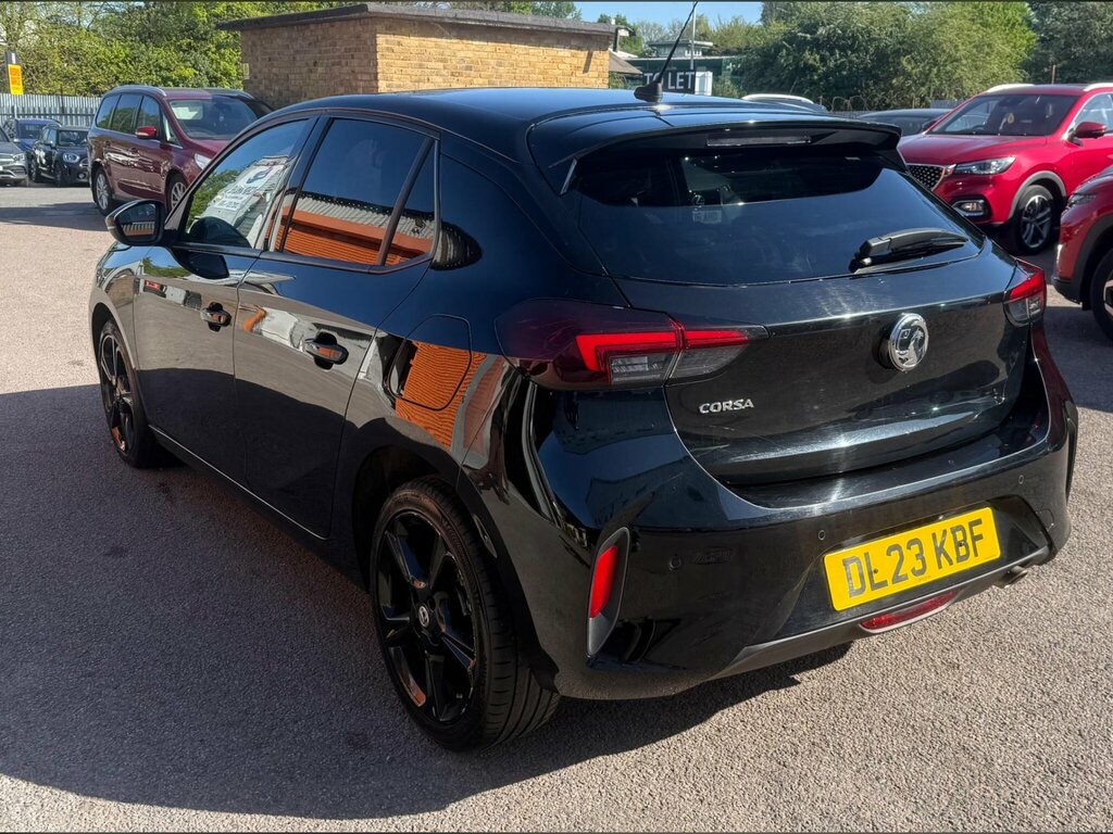Vauxhall Corsa 1.2 Turbo Gs Euro 6 Ss DL23KBF Black #5