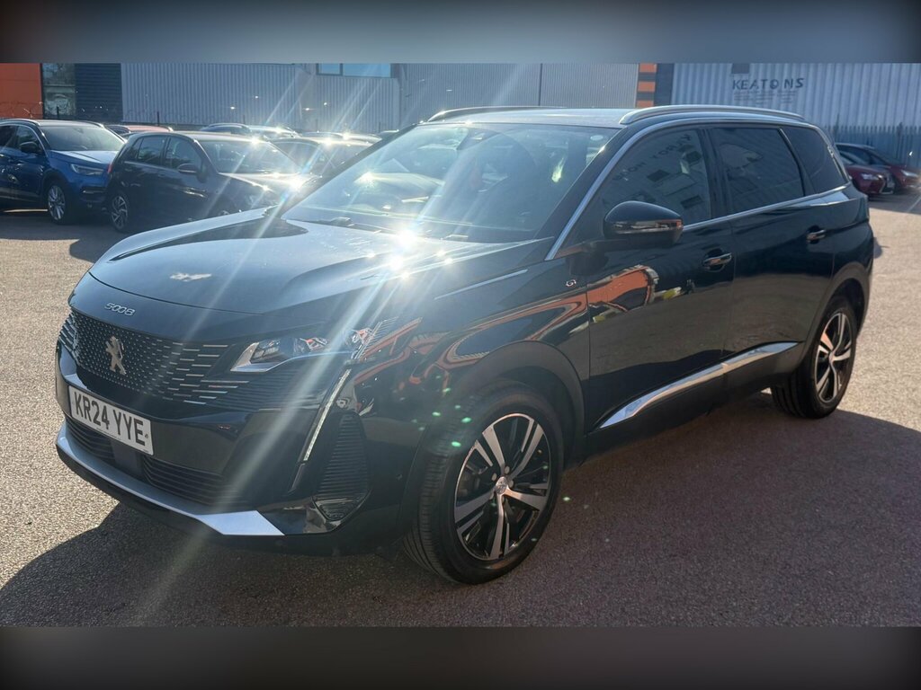 Peugeot 5008 1.2 Puretech Gt Eat Euro 6 Ss KR24YYE Black #3