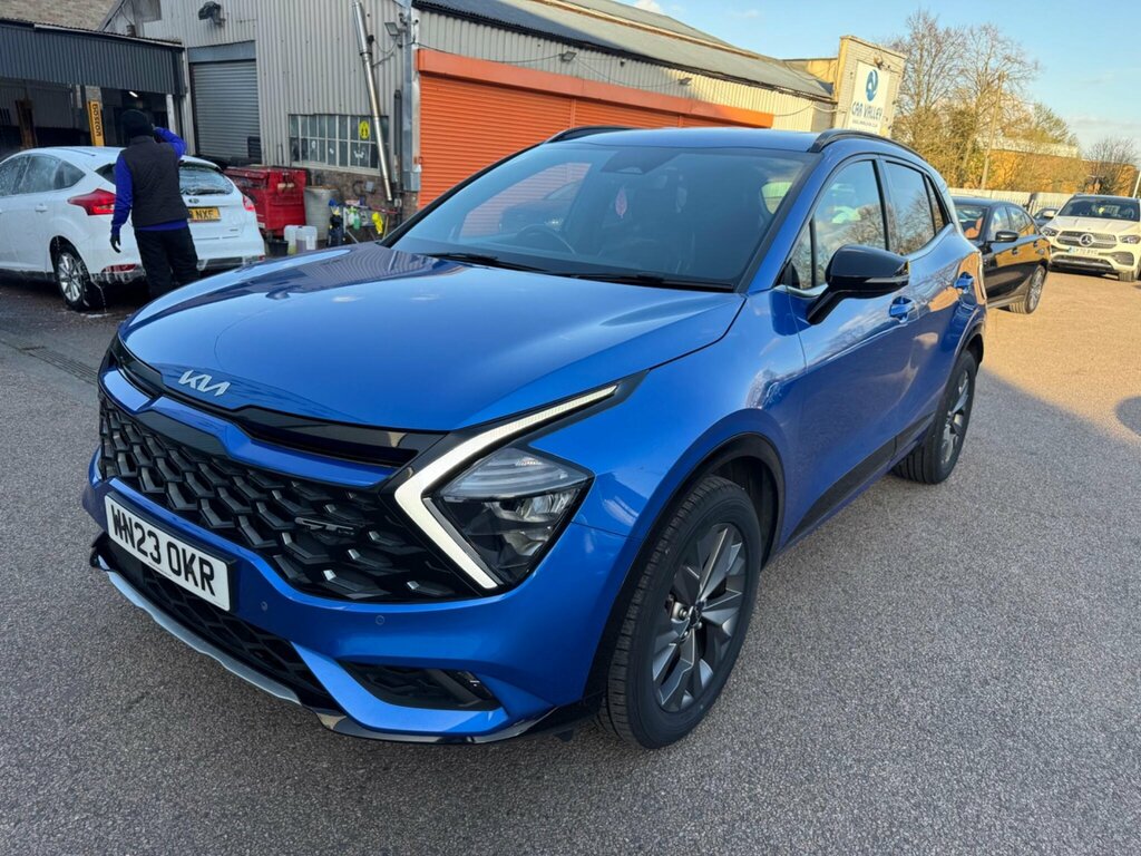 Kia Sportage 1.6 H T-gdi Gt-line Euro 6 Ss WN23OKR Blue #2