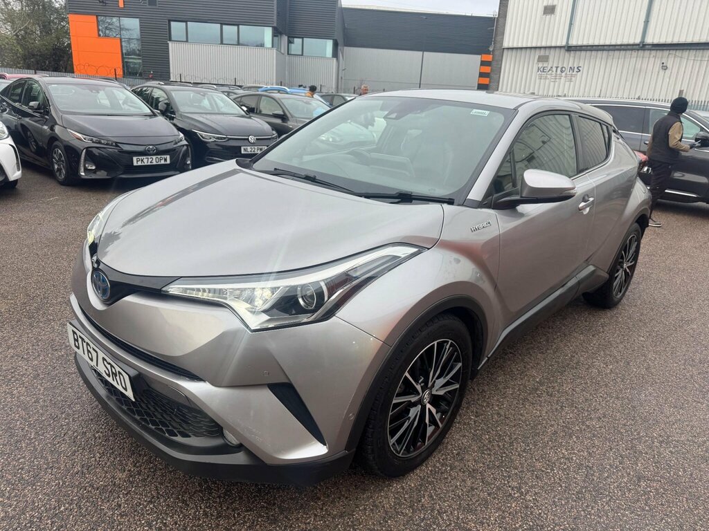 Toyota C-Hr 1.8 Vvt-h Excel Cvt Euro 6 Ss BT67SRO Silver #2