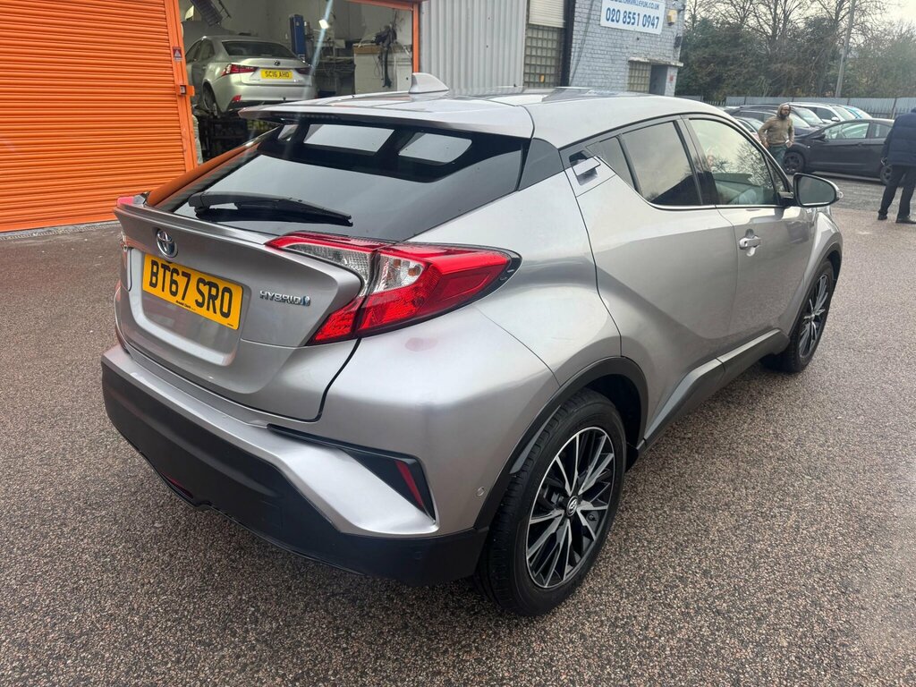 Toyota C-Hr 1.8 Vvt-h Excel Cvt Euro 6 Ss BT67SRO Silver #4