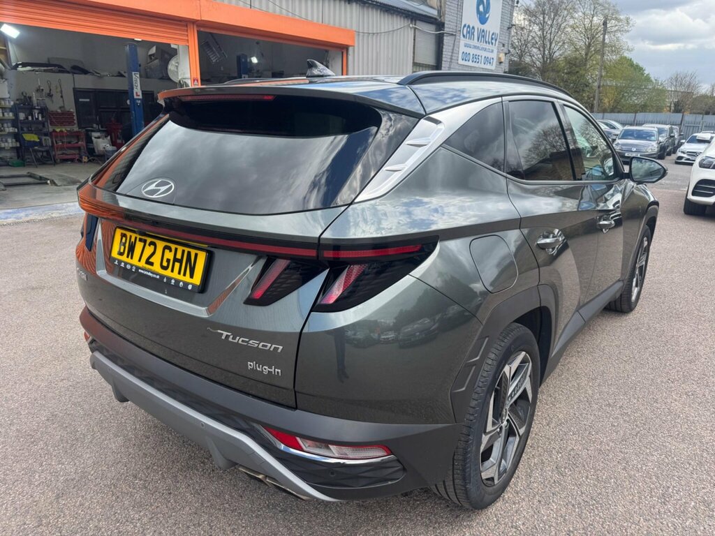 Hyundai Tucson 1.6 H T-gdi 13.8Kwh Premium 4Wd Euro 6 Ss BW72GHN Grey #4