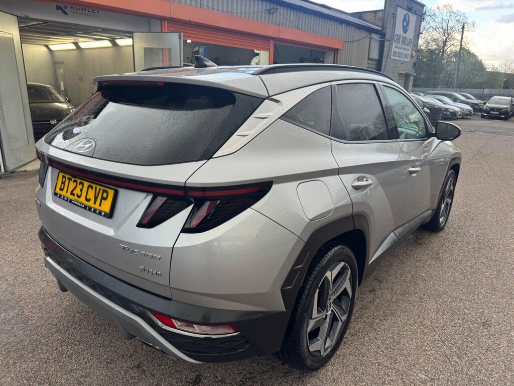 Hyundai Tucson 1.6 H T-gdi 13.8Kwh Premium 4Wd Euro 6 Ss BT23CVP Silver #4