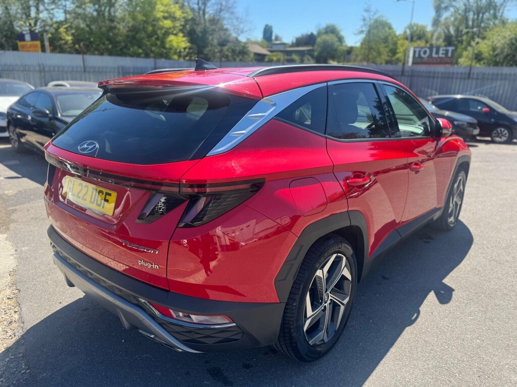 Hyundai Tucson 1.6 H T-gdi 13.8Kwh Premium 4Wd Euro 6 Ss GL22DGF Red #4