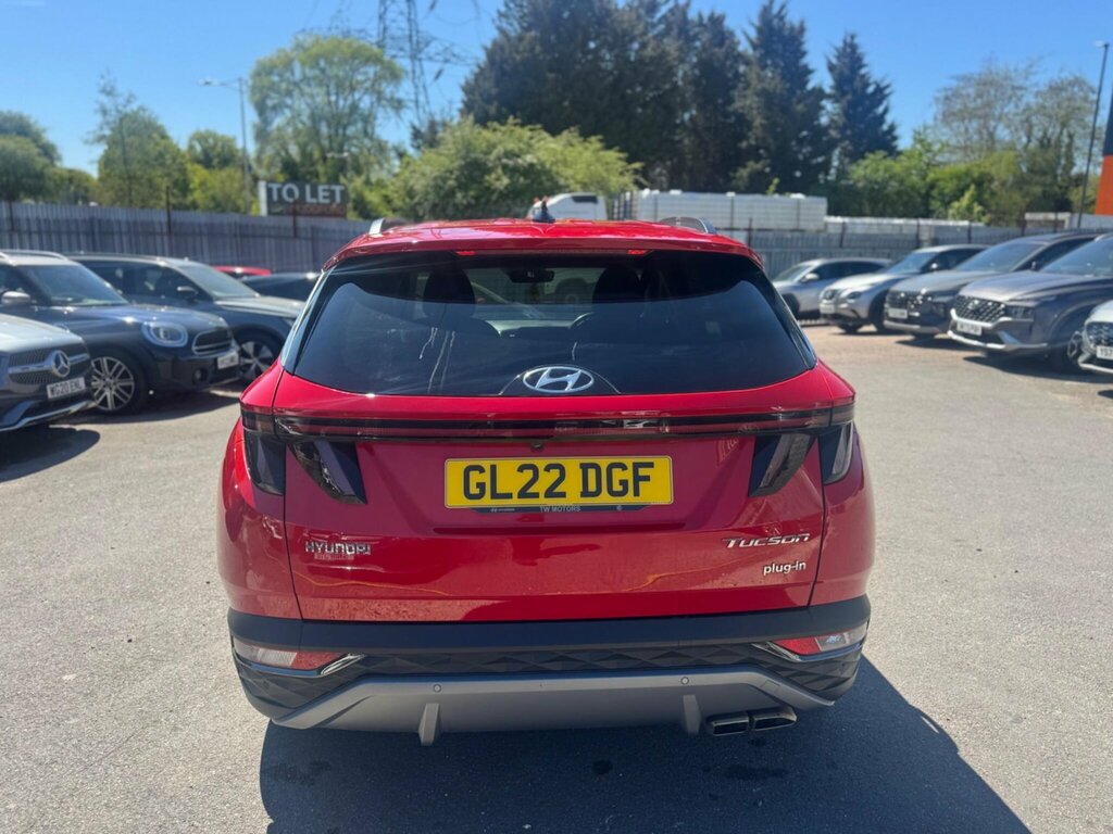 Hyundai Tucson 1.6 H T-gdi 13.8Kwh Premium 4Wd Euro 6 Ss GL22DGF Red #6