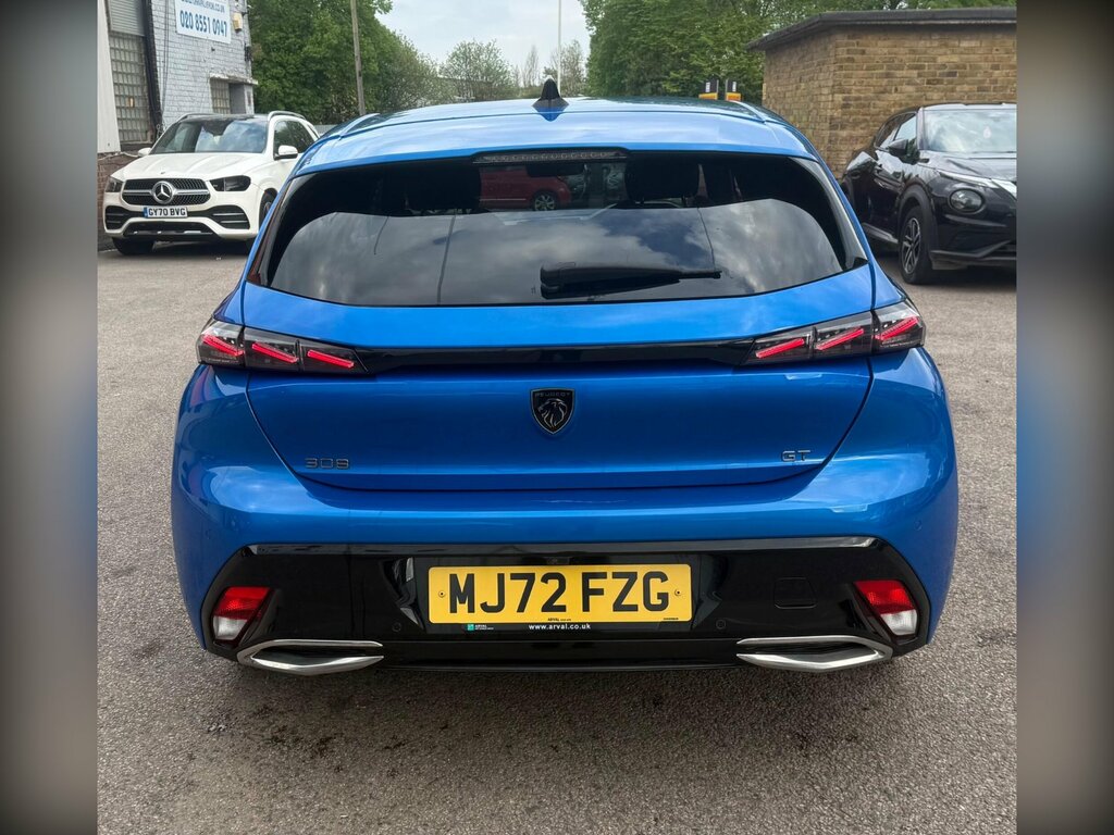Peugeot 308 1.2 Puretech Gt Eat Euro 6 Ss MJ72FZG Blue #6