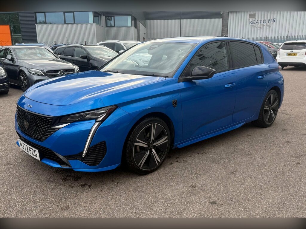 Peugeot 308 1.2 Puretech Gt Eat Euro 6 Ss MJ72FZG Blue #3