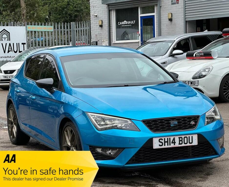 Seat Leon Hatchback 1.4 Tsi Fr Euro 5 Ss 201414 SH14BOU Blue #4