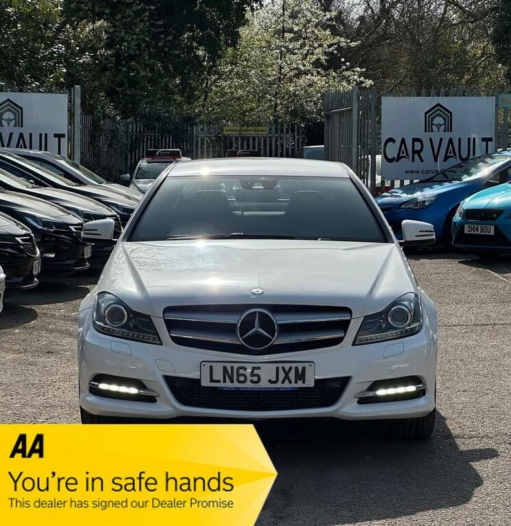 Mercedes-Benz C Class Coupe 2.1 C220 Cdi Executive Se Premium G-tronic LN65JXM White #3