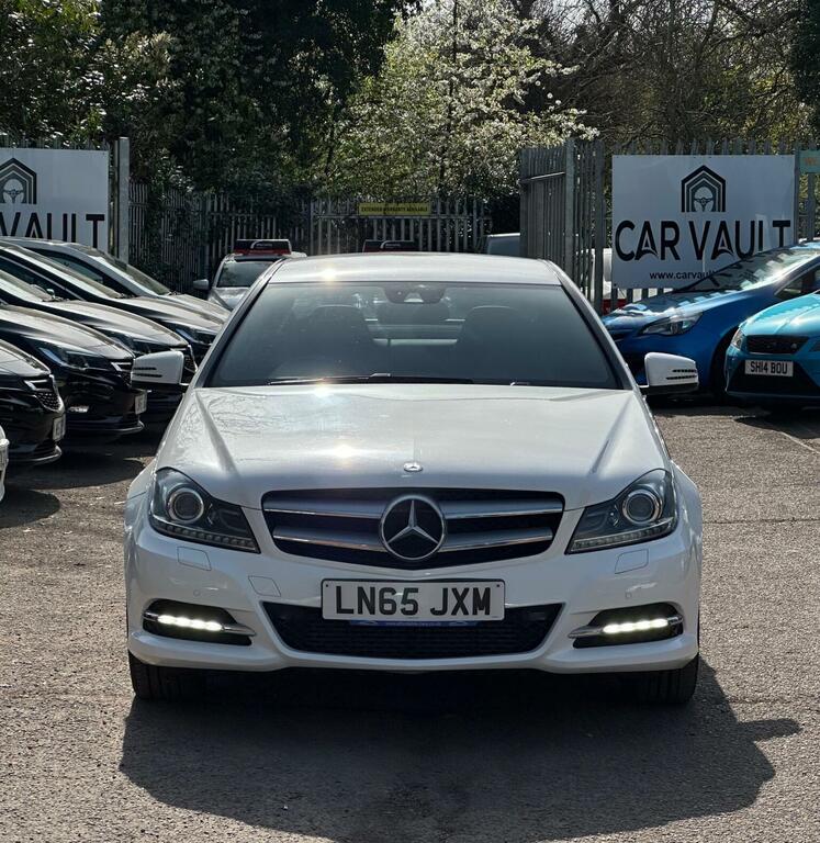Mercedes-Benz C Class Coupe 2.1 C220 Cdi Executive Se Premium G-tronic LN65JXM White #2