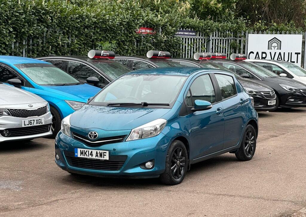Toyota Yaris Hatchback 1.33 Dual Vvt-i Icon Plus Multidrive S E MK14AWF Blue #3