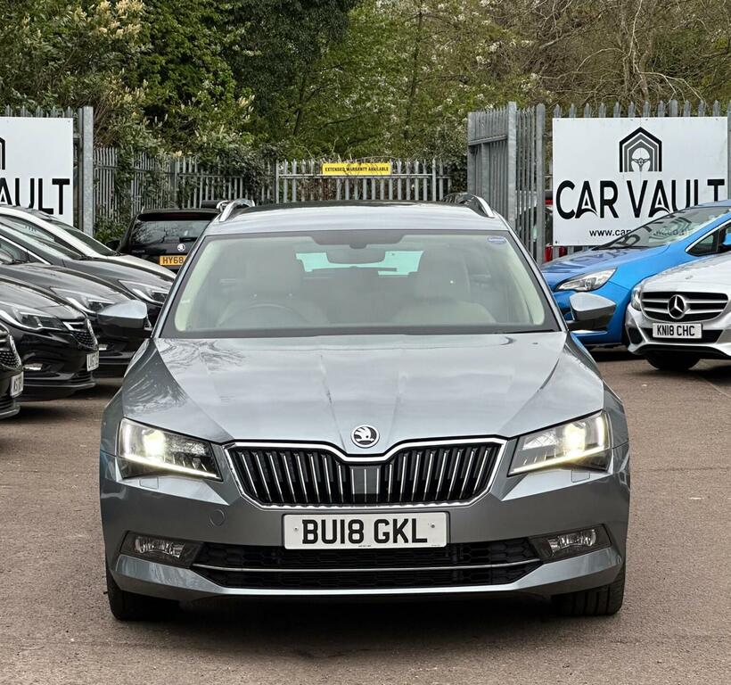 Skoda Superb Estate 2.0 Tdi Se L Executive Dsg 4Wd Euro 6 Ss BU18GKL Grey #4