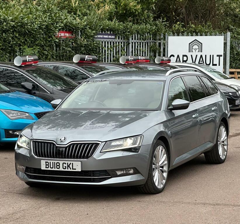 Skoda Superb Estate 2.0 Tdi Se L Executive Dsg 4Wd Euro 6 Ss BU18GKL Grey #5