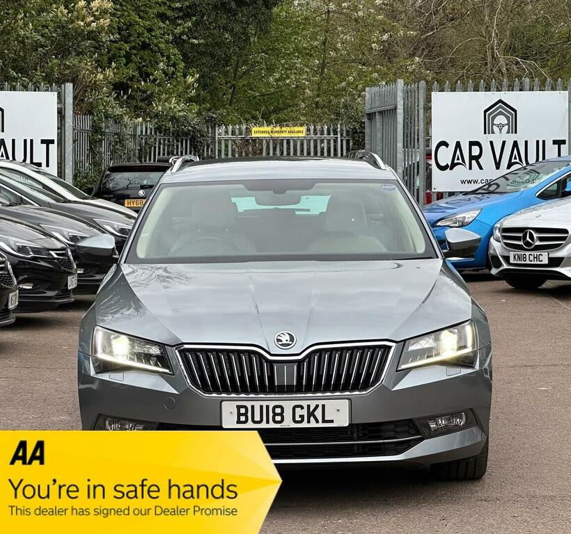 Skoda Superb Estate 2.0 Tdi Se L Executive Dsg 4Wd Euro 6 Ss BU18GKL Grey #2