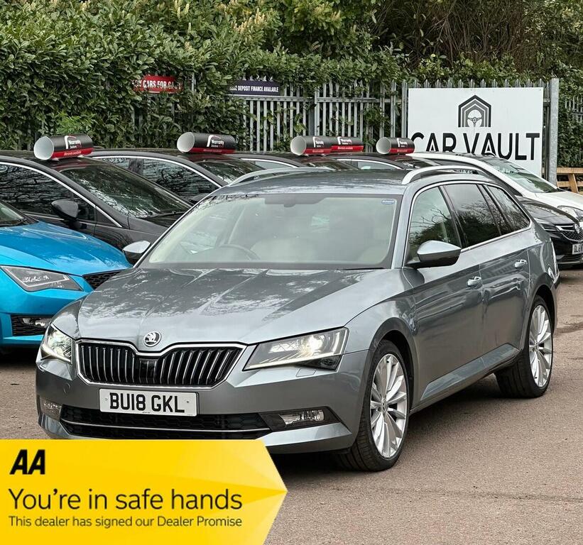 Skoda Superb Estate 2.0 Tdi Se L Executive Dsg 4Wd Euro 6 Ss Grey