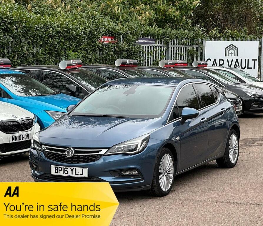 Vauxhall Astra Hatchback 1.4I Turbo Elite Nav Euro 6 201616 Blue