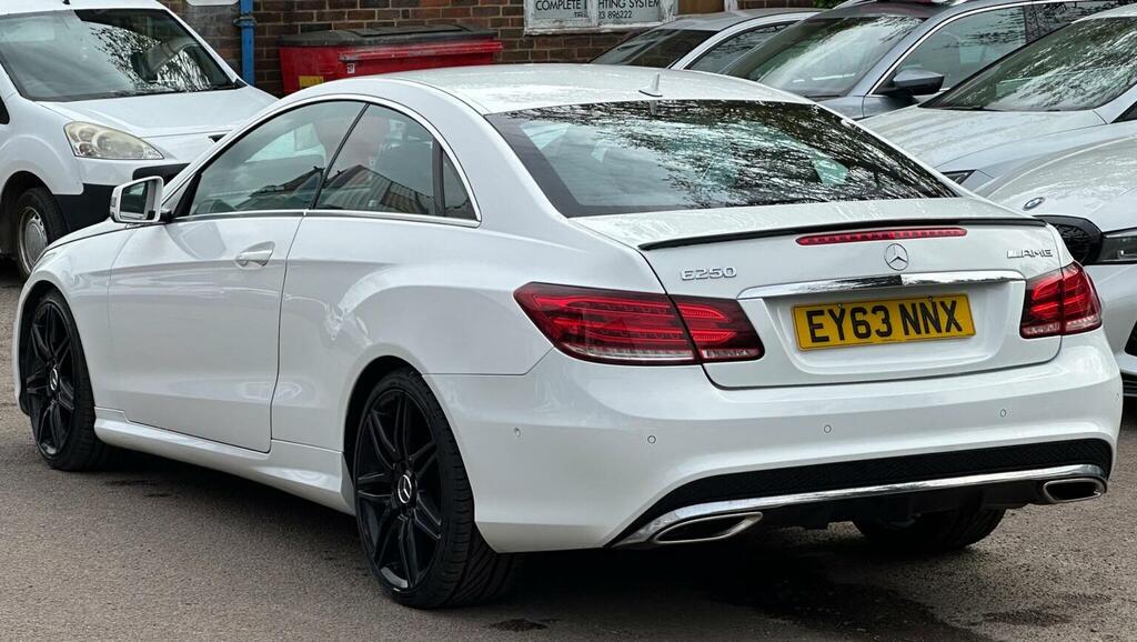 Mercedes-Benz E Class Coupe 2.1 E250 Cdi Amg Sport G-tronic Euro 5 Ss EY63NNX White #6