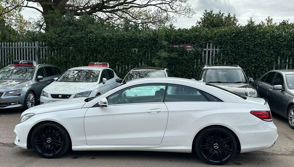 Mercedes-Benz E Class Coupe 2.1 E250 Cdi Amg Sport G-tronic Euro 5 Ss EY63NNX White #5