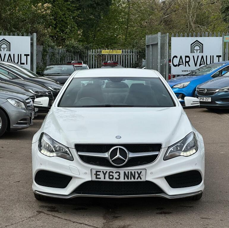 Mercedes-Benz E Class Coupe 2.1 E250 Cdi Amg Sport G-tronic Euro 5 Ss EY63NNX White #3