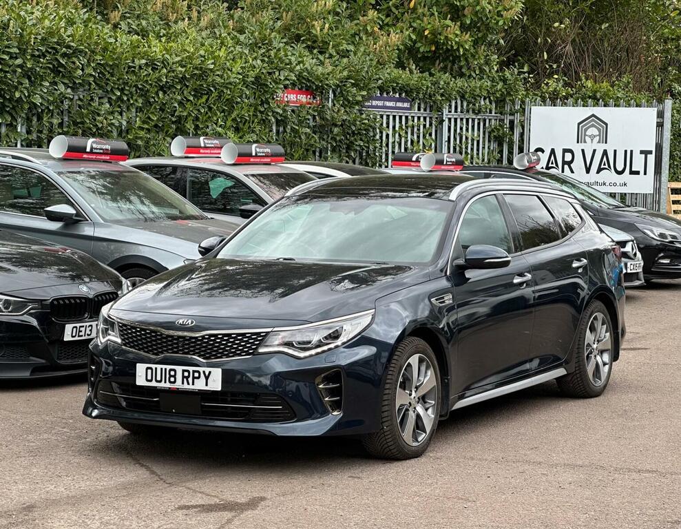 Kia Optima Estate 1.7 Crdi Gt-line S Sportswagon Dct Euro 6 Blue #4