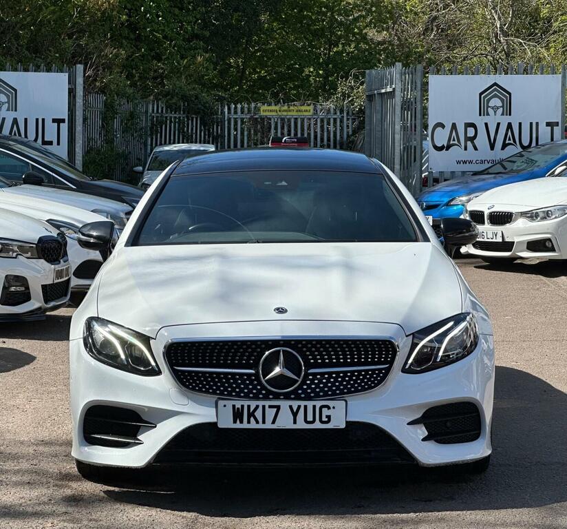 Mercedes-Benz E Class Coupe 2.0 E220d Amg Line Premium G-tronic Euro WK17YUG White #3