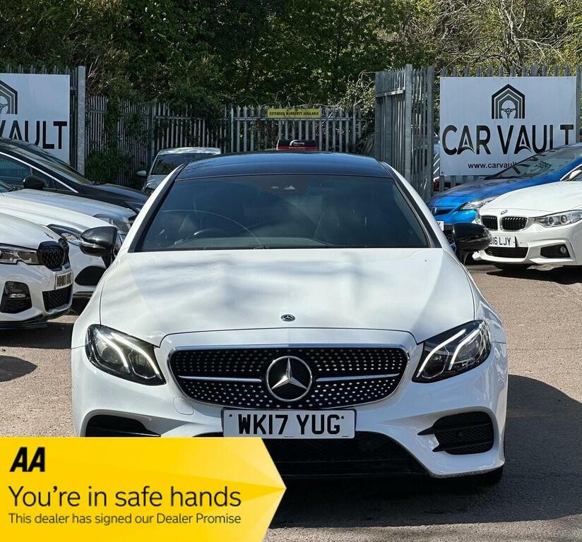 Mercedes-Benz E Class Coupe 2.0 E220d Amg Line Premium G-tronic Euro WK17YUG White #2