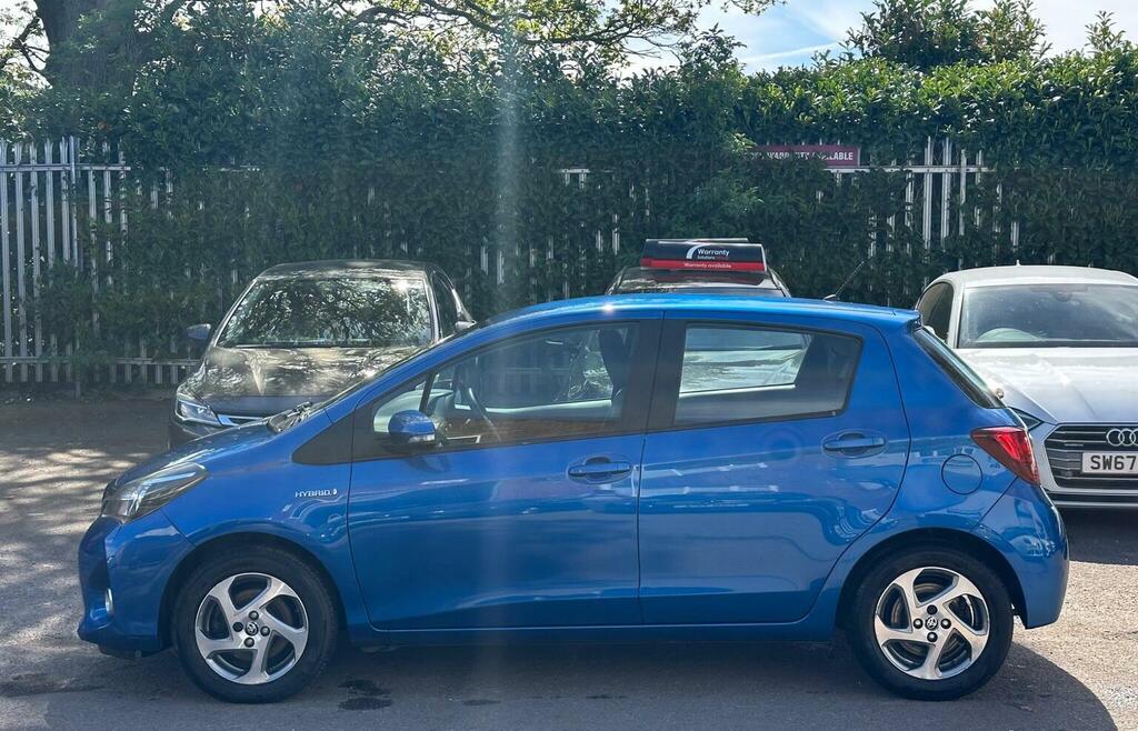 Toyota Yaris Hatchback 1.5 Vvt-h Icon E-cvt Euro 6 201565 KX65ZKR Blue #5