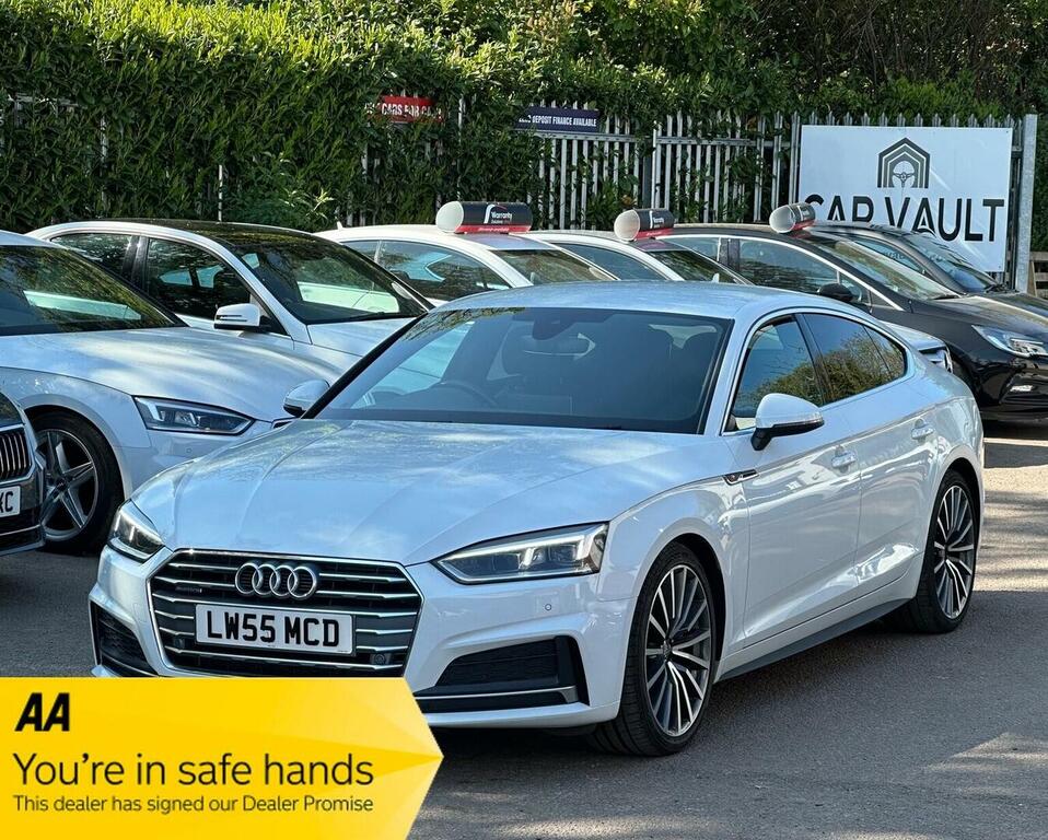 Audi A5 Hatchback 2.0 Tdi 40 S Line Sportback S Tronic Qua White