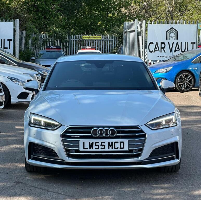 Audi A5 Hatchback 2.0 Tdi 40 S Line Sportback S Tronic Qua LW55MCD White #3