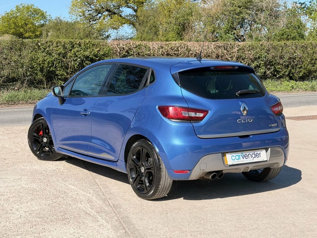 Renault Clio 1.2L Gt Line Nav Blue #4