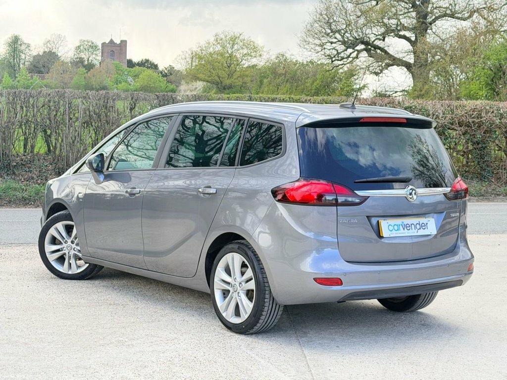 Vauxhall Zafira Tourer 1.4L Sri Nav SH18DXD Grey #5