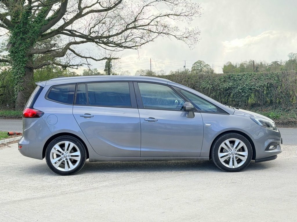Vauxhall Zafira Tourer 1.4L Sri Nav SH18DXD Grey #6