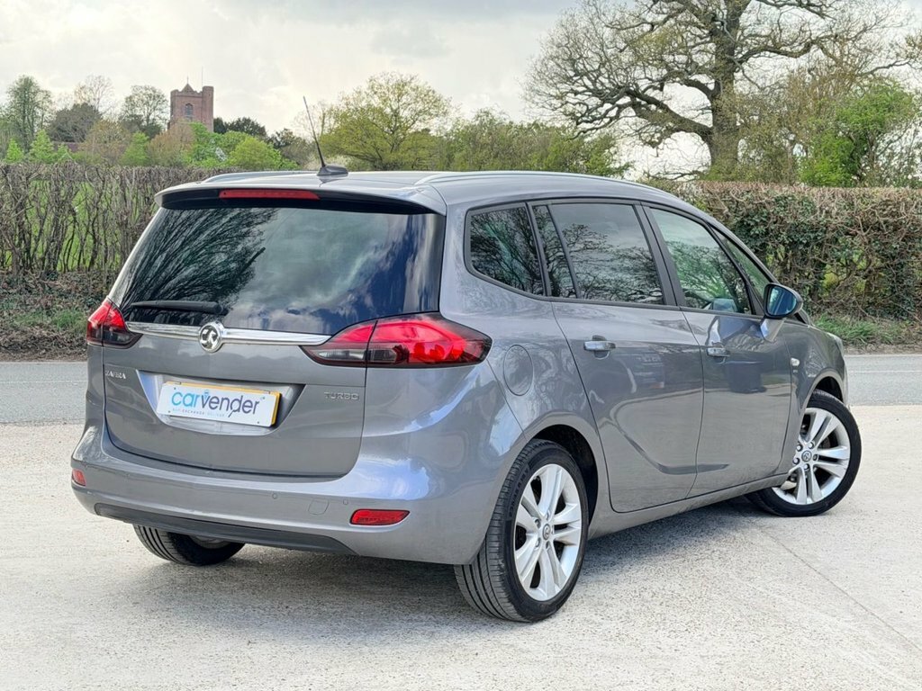 Vauxhall Zafira Tourer 1.4L Sri Nav SH18DXD Grey #4