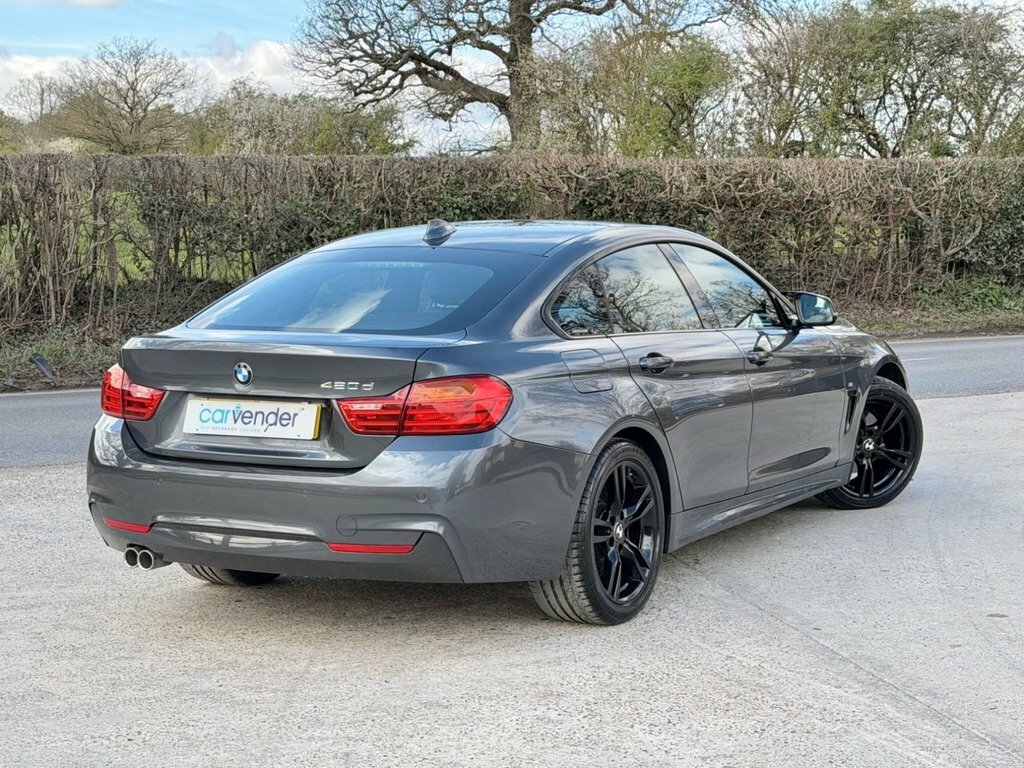 BMW 4 Series Gran Coupe 2L M Sport Grey #4