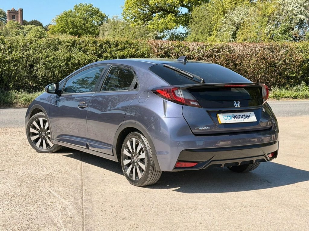 Honda Civic 1.8L Se Plus WO16XKW Blue #5