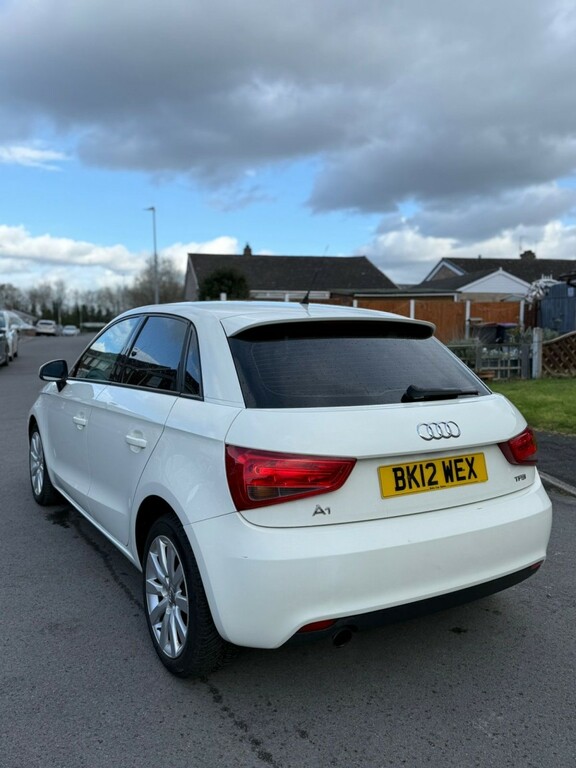 Audi A1 1.2 Tfsi Sport 2012 White #4